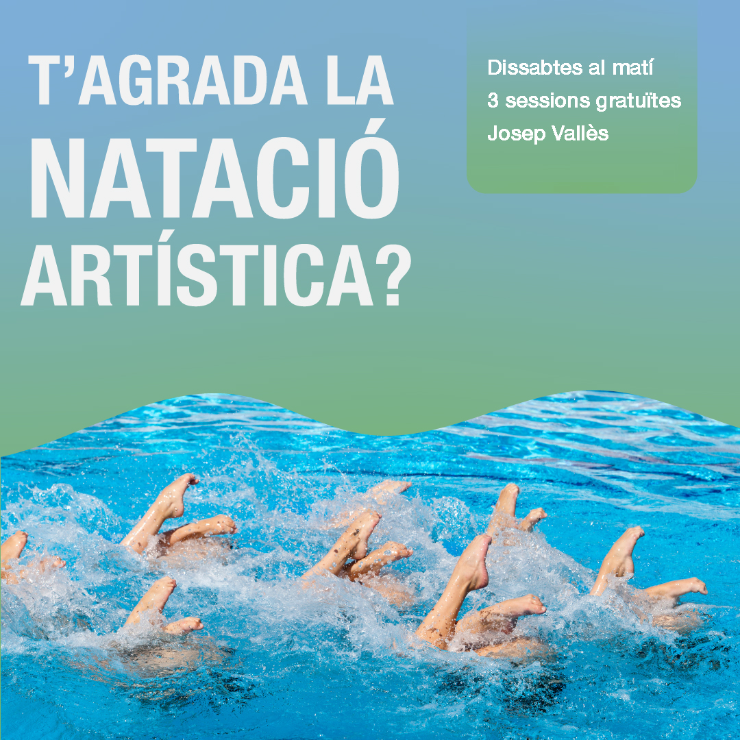 T’agrada la natació artística?