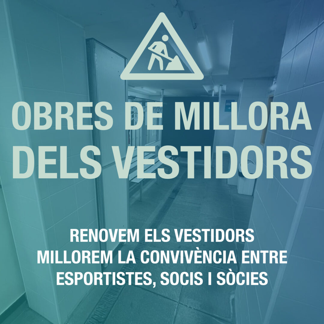 Obres vestidors Josep Vallès