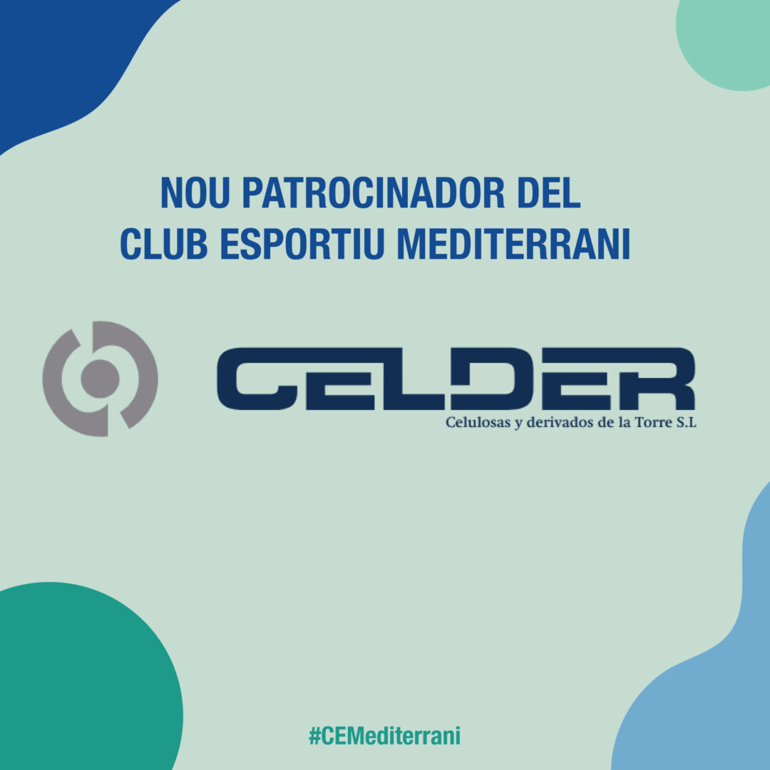 Celder patrocinador del CE Mediterrani