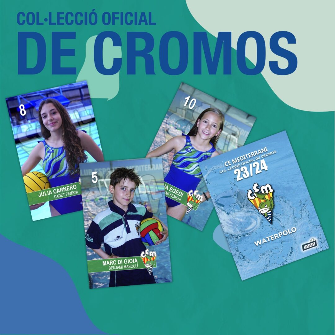 Àlbum de cromos de la Lliga de Waterpolo i el Club 23/24