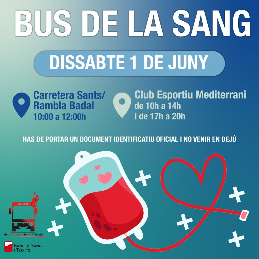 Bus de la Sang – Vine a donar sang 2024