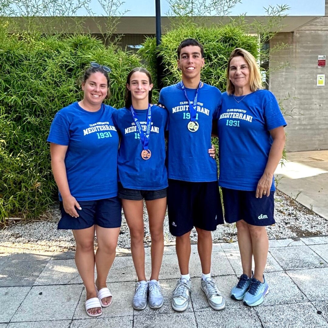 4 medalles al Campionat d’Espanya Infantil de Natació