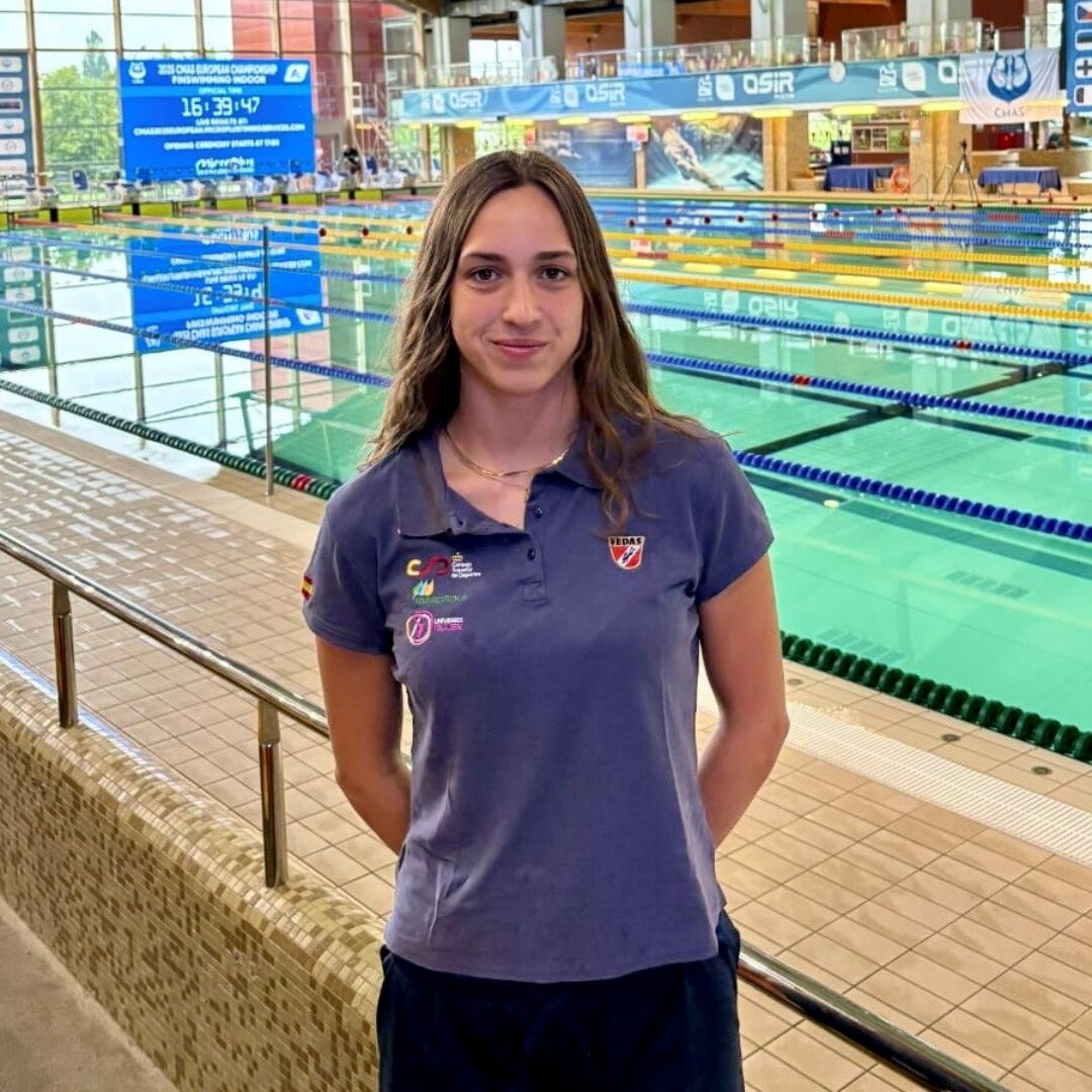 Mireia Bayés debuta al Campionat d’Europa de Natació amb Aletes