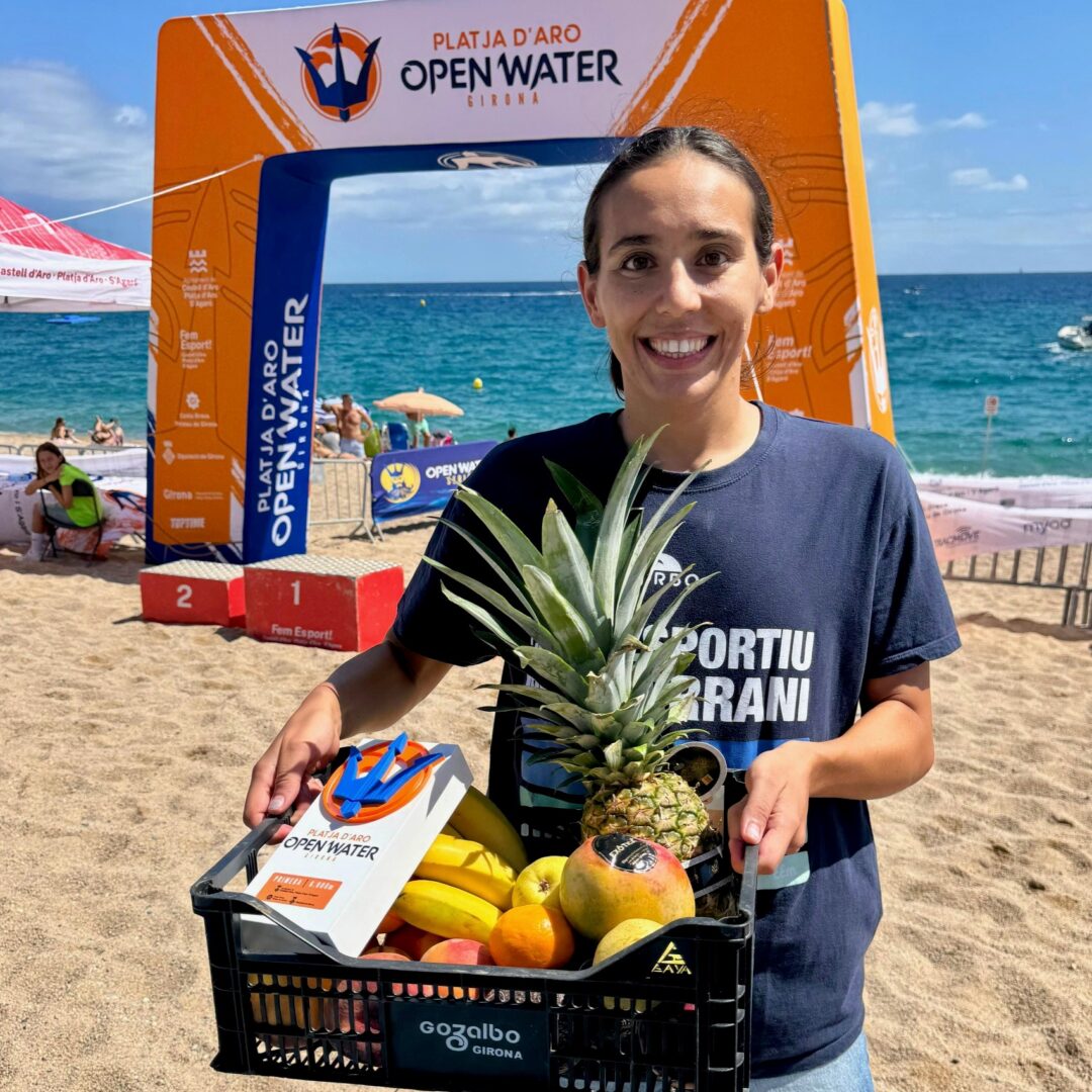 Aida Bertrán, primera a Platja d’Aro Open Water Girona