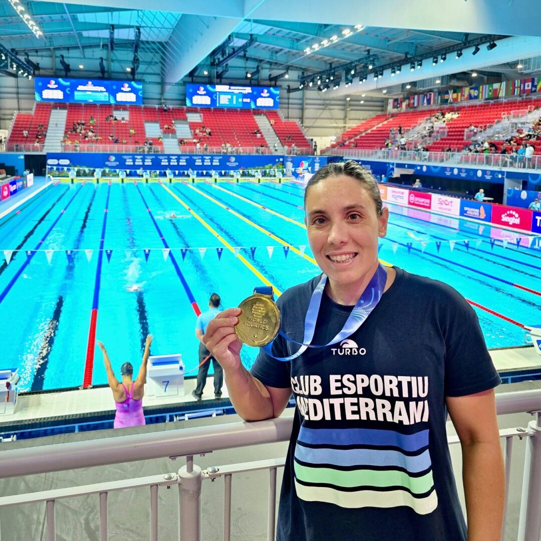 Anna Diago, campiona del Món dels 200m braça