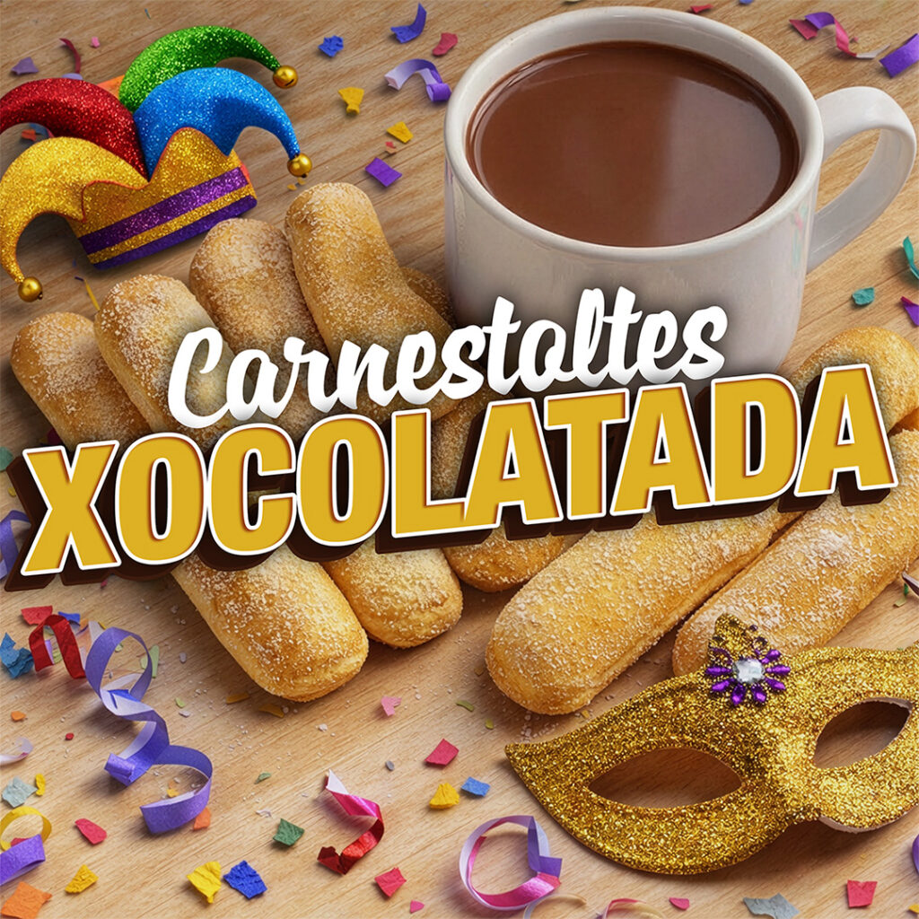 Xocolatada de Carnestoltes per a nens i nenes
