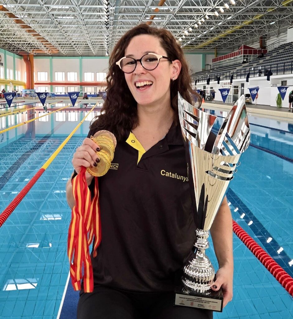 Marian Polo, campiona amb Catalunya