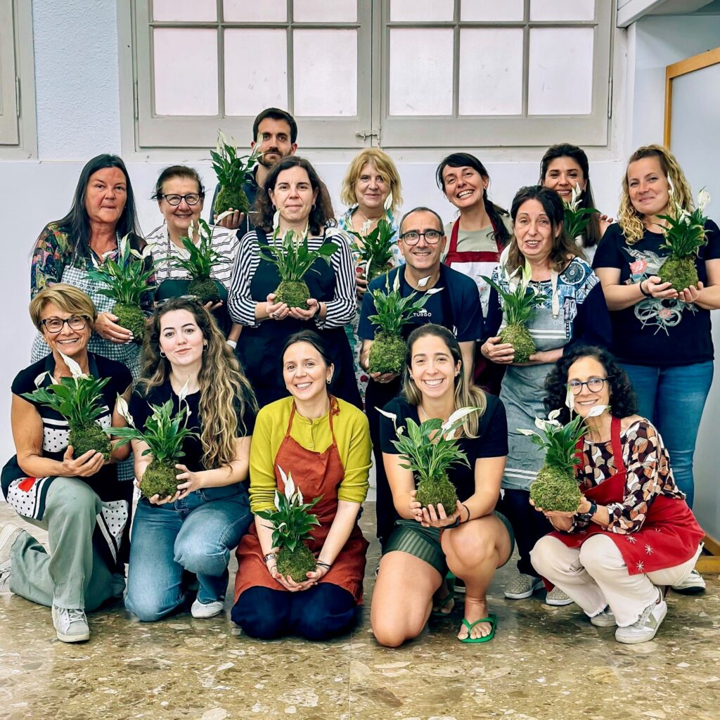Avui hem fet el Taller de Kokedames
