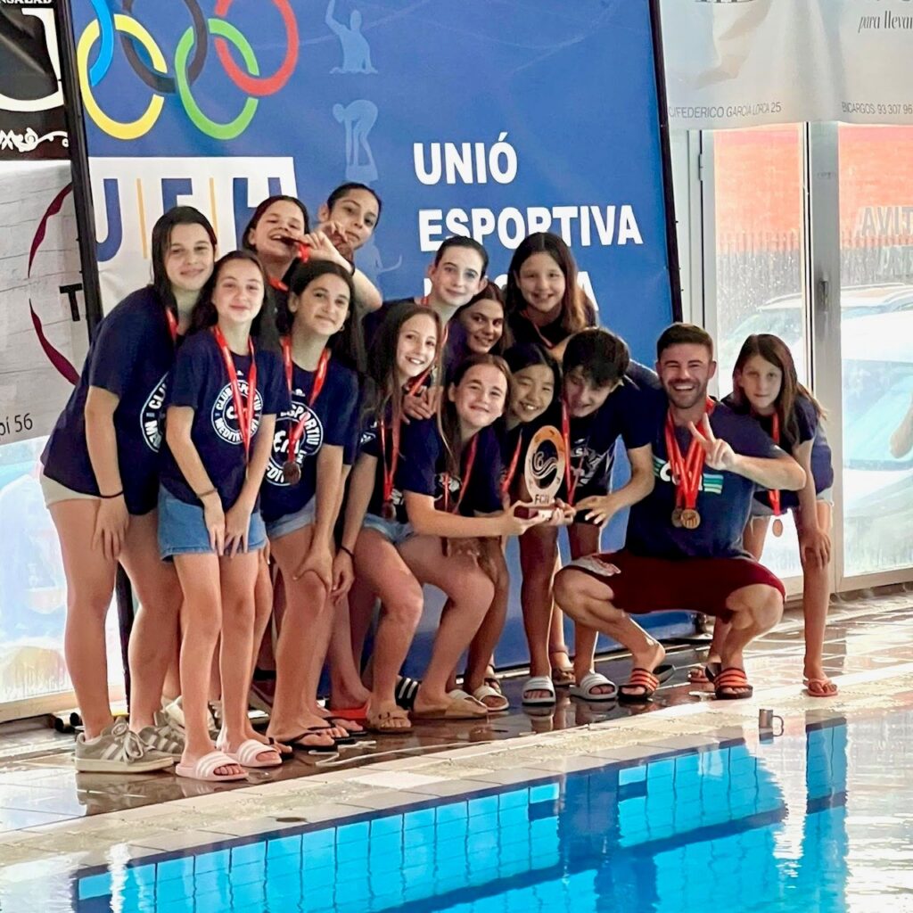 Terceres al Campionat de Catalunya aleví femení de waterpolo