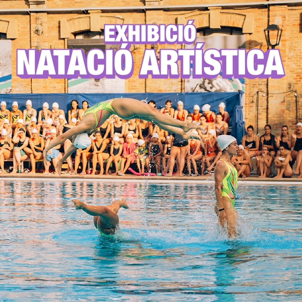 Exhibició de Natació Artística el 12 de juny