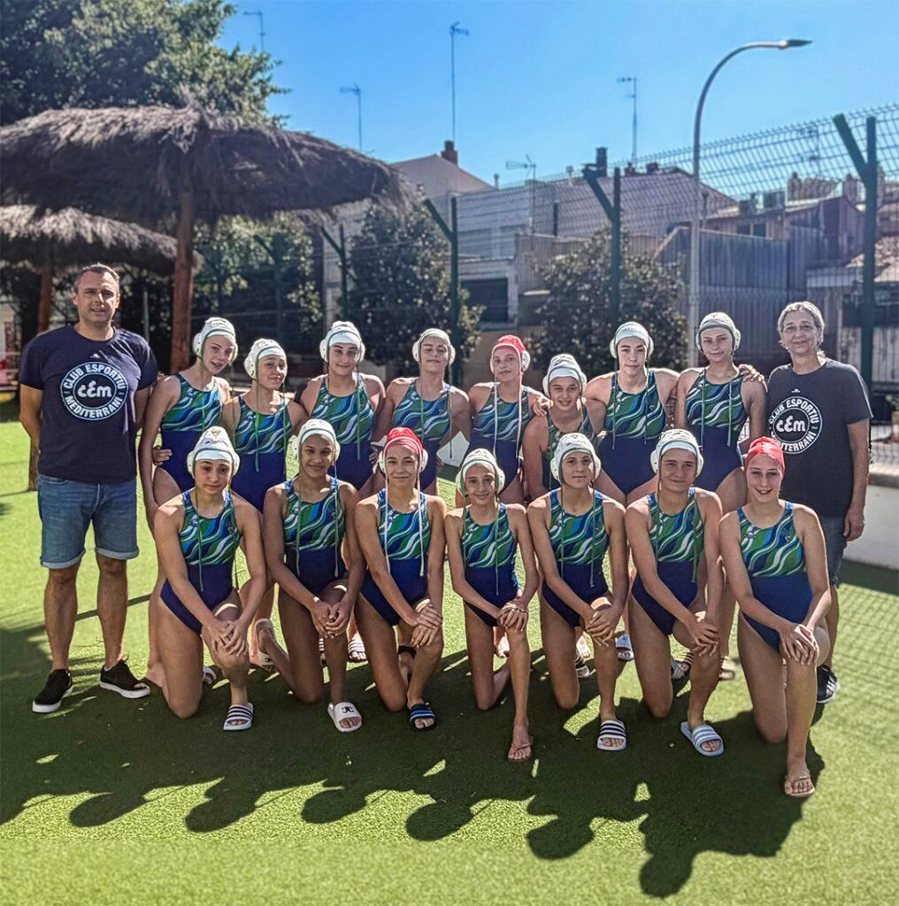 Cinquenes al Campionat de Catalunya infantil femení de waterpolo