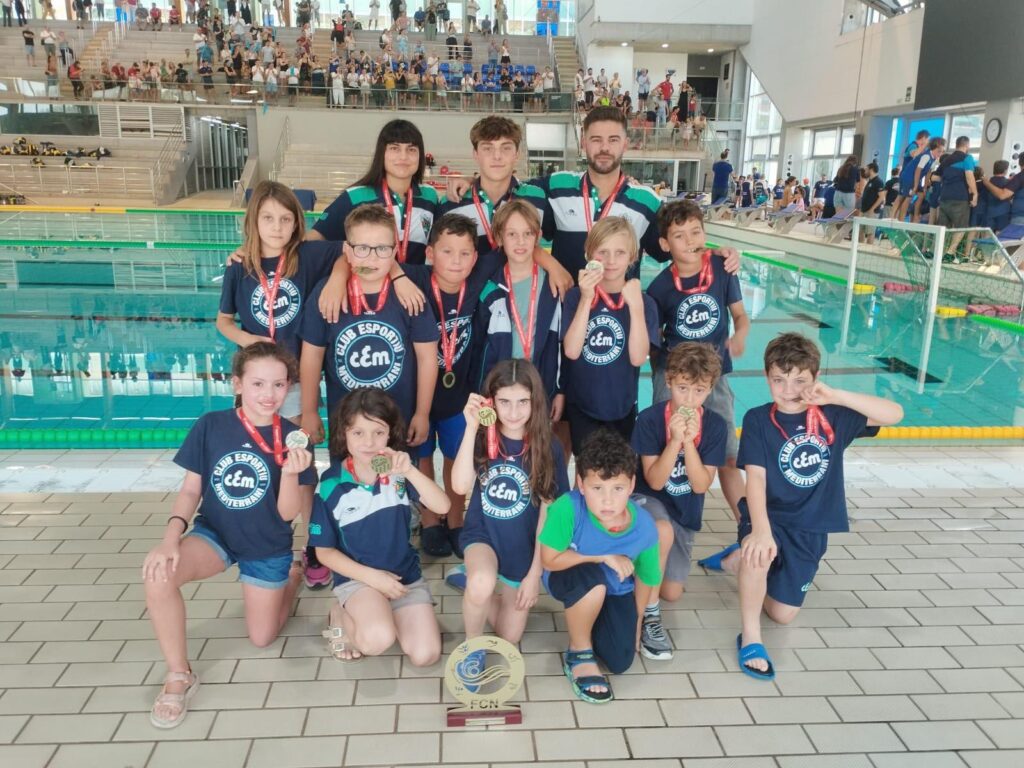 El Benjamí B, campió de Catalunya de waterpolo