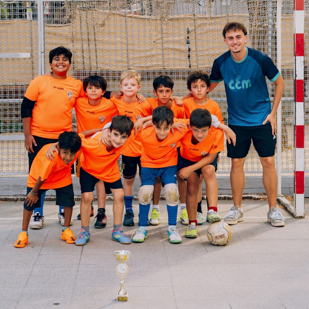 El Prebenjamí de Futbol 5 fa una excel·lent temporada