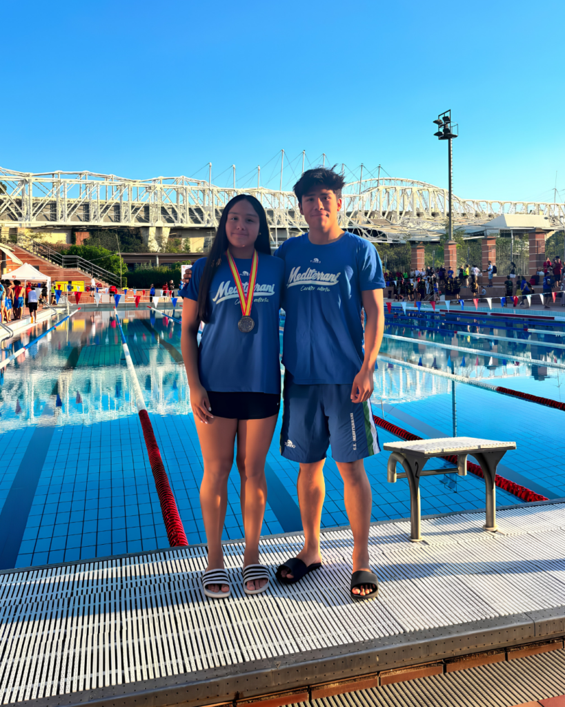 Participació als Campionats d'Espanya de natació amb aletes