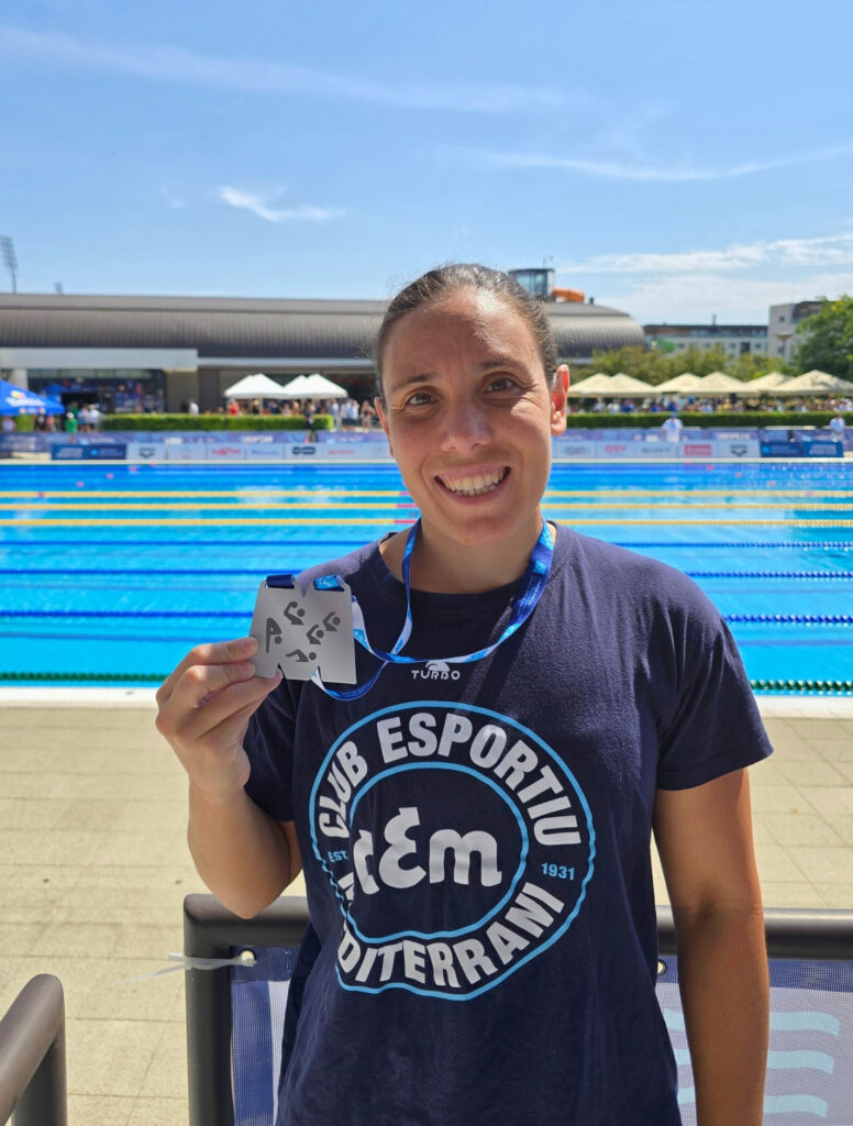 Tres medalles de plata per a Anna Diago al Campionat d’Europa Màsters de Šamorín