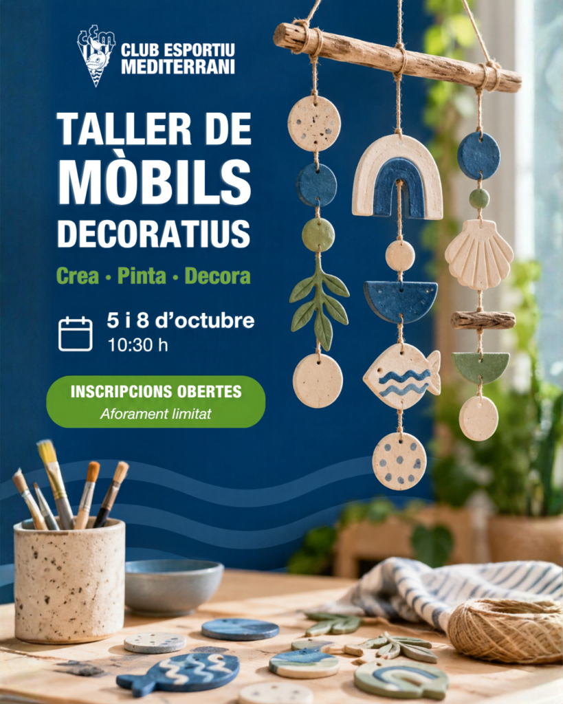 Nou taller de mòbils decoratius de fang