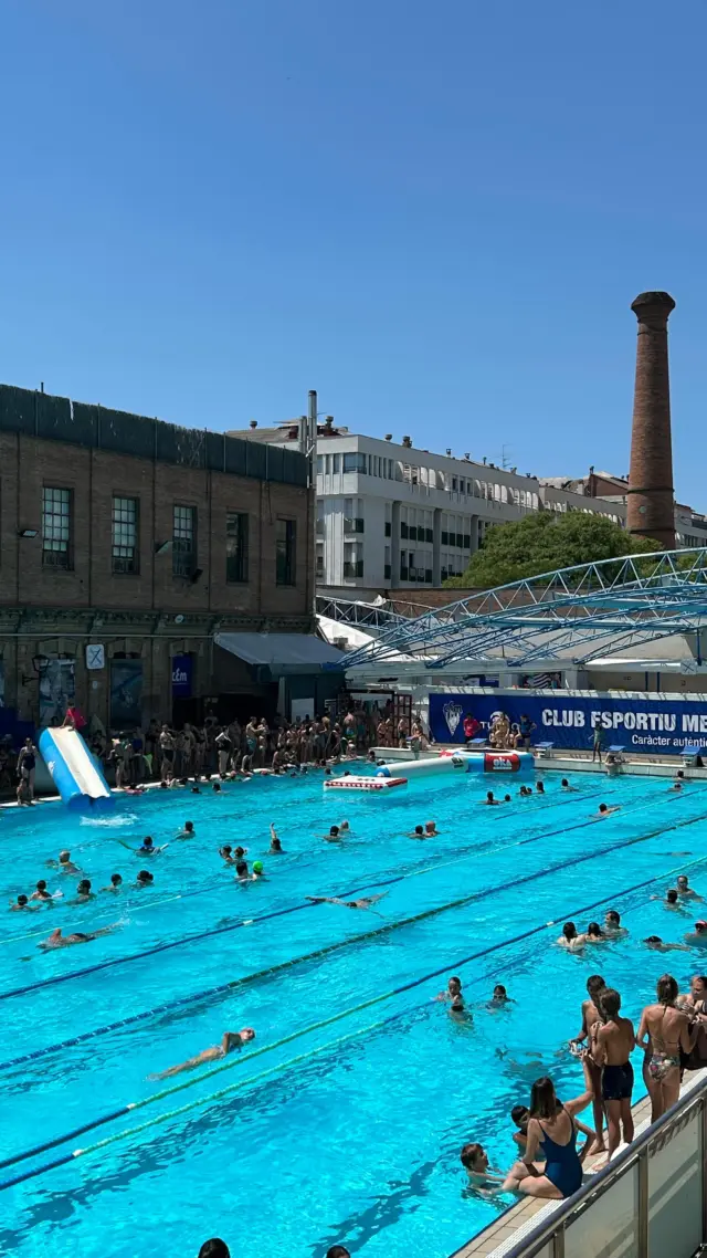 Avui hem donat la benvinguda a l’estiu amb la Festa d’inflables del Club Esportiu Mediterrani ☀️🛟